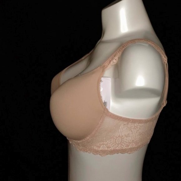 SIMONE PERELE T-SHIRT BRA - ROSE - Picture 4 of 7